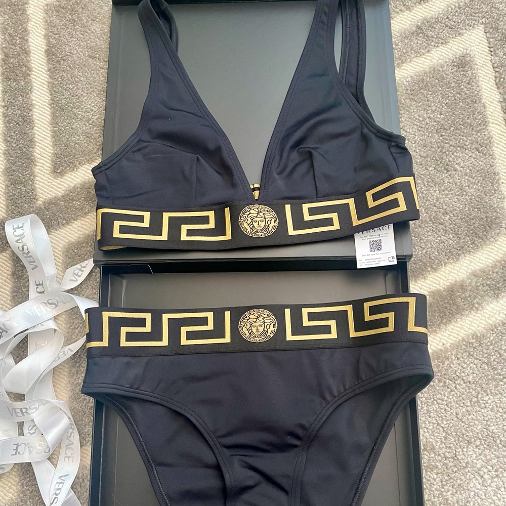 Versace Two Piece Bathing Suit